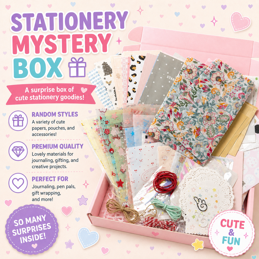 Lunascoops Packaging Mystery Scoop assortment